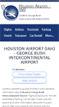 Mobile Screenshot of airport-houston.com